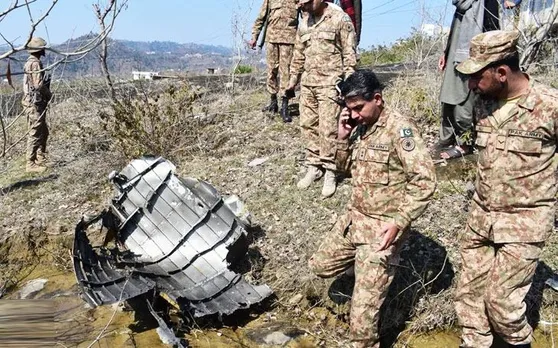India Pakistan Tension: भारत के द्वारा गिराए गए F-16 विमान की तस्वीर आई सामने