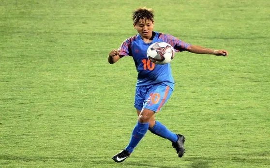 महिला फुटबॉल : भारत ने तुर्कमेनिस्तान को 10-0 से दी करारी शिकस्त, संजू ने दागे 3 गोल