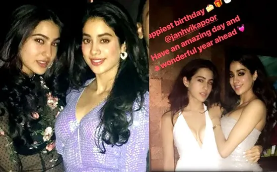 जाह्नवी कपूर के बर्थडे पर सारा अली खान ने शेयर किया ये खास पोस्ट, आप भी देखें