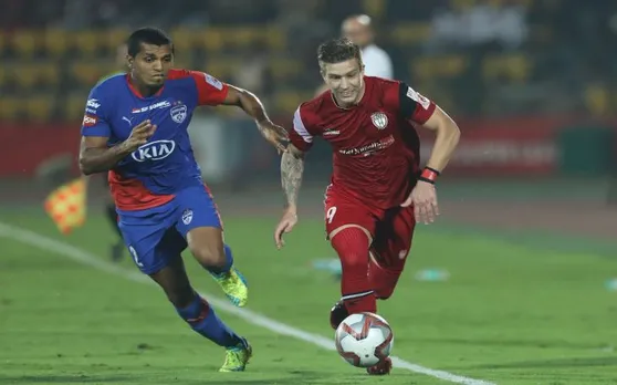 ISL 5 : सेमीफाइनल के दूसरे चरण में NorthEast United FC से भिड़ेगी Bengaluru FC