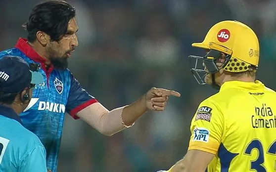 IPL 12, DC vs CSK: जब कोटला के मैदान पर बढ़ी गर्मी, पहले इशांत और फिर रबाडा से भिड़े वॉटसन
