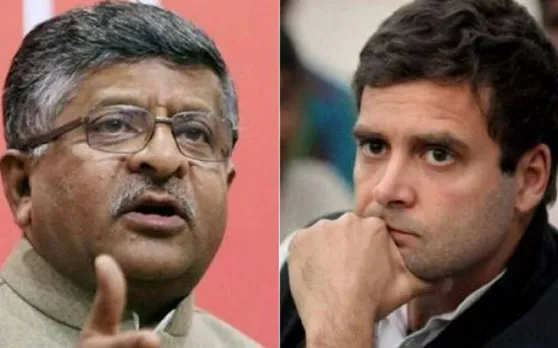 डूबता जहाज देख भाग निकले कैप्टन राहुल गांधी, रविशंकर प्रसाद ने कसा तंज