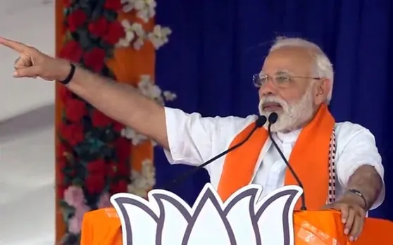 कांग्रेस नेताओं को जेल में डालने के लिए पांच साल और दें : पीएम मोदी