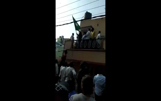 बीजेपी कार्यकर्ताओं पर लगा महिला से जबरन 'भारत माता की जय' का नारा लगवाने का आरोप