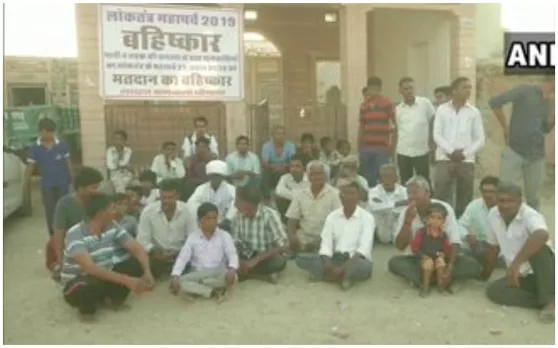 राजस्थान के इस गांव में नाराज ग्रामीणों ने किया मतदान बहिष्कार का फैसला, जानिए कारण