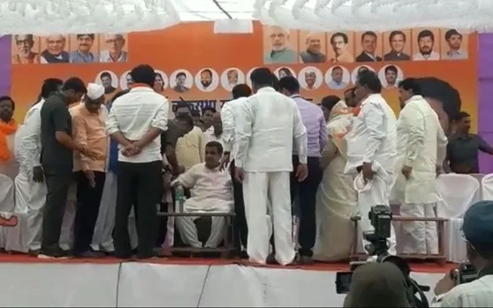 महाराष्ट्र: चुनावी सभा में बीजेपी नेता नितिन गडकरी की बिगड़ी तबीयत