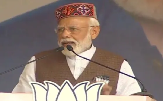 मंडी में गरजे पीएम, कहा- कांग्रेस के नामदार और रागदरबारी का काम मोदी को गाली देना है