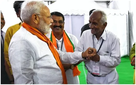 पीएम नरेंद्र मोदी ने भीड़ में भी पहचाना 20 साल पुराना कार्यकर्ता, लिखी ऐसी भावुक पोस्ट