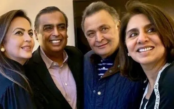 ऋषि कपूर से मिलने पहुंचे मुकेश और नीता अंबानी, शेयर की फोटो
