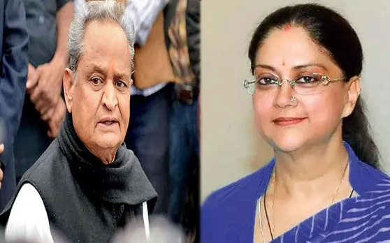 सियासी मजबूरी या कुछ और...राजे -गहलोत एक फ्लाइट में यात्रा की, लेकिन नहीं हुई हाय-हैलो