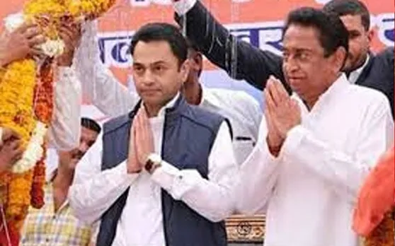 मध्य प्रदेश : 'पिता-पुत्र' ने बचाई मध्य प्रदेश में कांग्रेस की 'लाज'