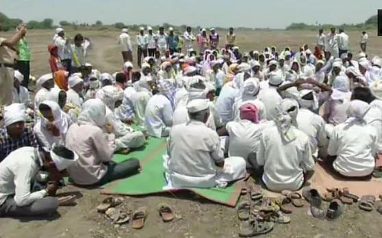 महाराष्ट्र के औरंगाबाद में पानी की किल्लत, भजन-कीर्तन कर ग्रामीणों ने किया प्रदर्शन