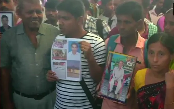 पश्चिम बंगाल की हिंसा में जान गंवाने वाले बीजेपी कार्यकर्ताओं के परिजन दिल्ली पहुंचे
