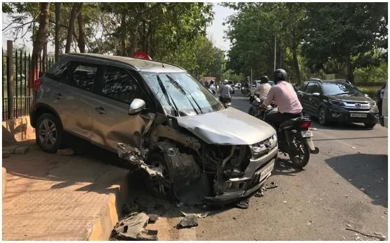 RJD प्रमुख लालू प्रसाद के बड़े बेटे तेज प्रताप का एक्सीडेंट, कार क्षतिग्रस्त हल्की चोट भी लगी
