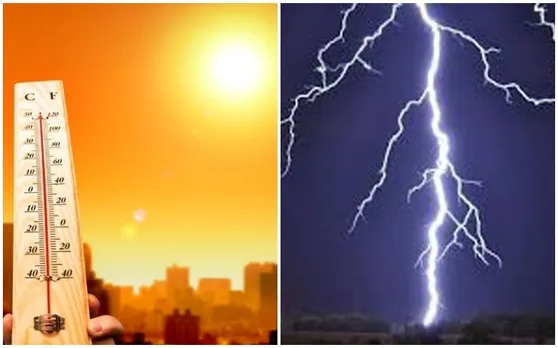 देशभर में मौसम का कहर जारी, कहीं लू के गर्म थपेड़े तो कहीं बिजली गिरने से मौत