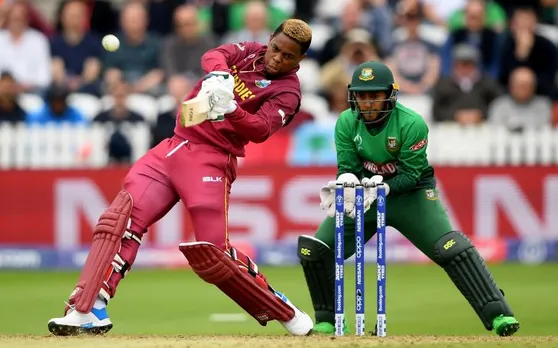 World Cup, WI vs BAN: गेल-रसेल हुए फेल तो होप-हेटमायर ने की बांग्लादेश की धुनाई, विंडीज ने बनाए 321 रन