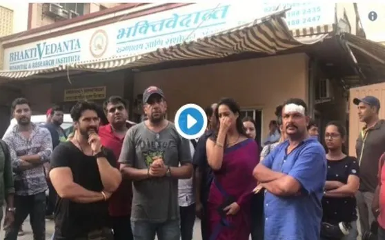 Video: 'फिक्सर' की शूटिंग के वक्त माही गिल पर हुआ हमला, बाल-बाल बचीं