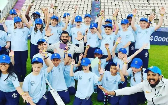 World Cup: अफगानिस्तान के खिलाफ मैच से पहले बच्चों संग खेलते दिखे विराट कोहली