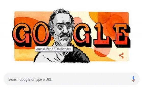 Google ने याद किया अमरीश पुरी को, Doodle के जरिए दी श्रद्धांजलि