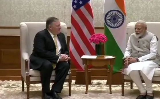पीएम मोदी से मिले अमेरिकी विदेश मंत्री माइक पोंपियो, इन मुद्दों पर हो रही चर्चा