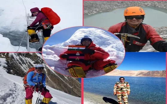 माइनस 40 डिग्री तापमान, 250 किमी बर्फीली हवाएं फिर भी 20320 फीट ऊंची डेनाली चोटी पर इस IPS ने फहराया तिरंगा