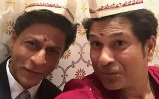 सचिन तेंदुलकर ने दिया शाहरुख को हेल्मेट पहनने का ज्ञान, अब किंग खान ने दिया मजेदार जवाब