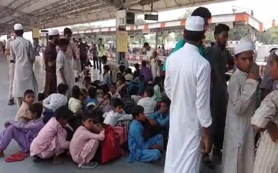 बरेली में इस वजह से ट्रेन से उतारे गए 113 मदरसा छात्र, स्टेशन पर मचा हड़कंप