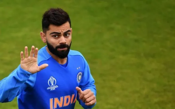 रिकॉर्ड मशीन विराट कोहली के नाम एक और रिकॉर्ड, World Cup में लगातार 5 मैचों में 5 अर्द्धशतक