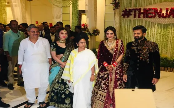 Wedding रिसेप्शन में जब मीडिया ने घाघरा और चूड़ियों के बारे में पूछा तो नुसरत जहां ने दिया ये जवाब