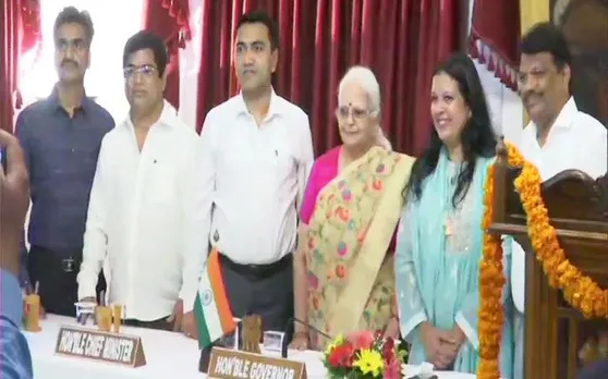 गोवा: 3 पूर्व कांग्रेस विधायक और पूर्व डिप्टी स्पीकर ने ली मंत्री पद की शपथ