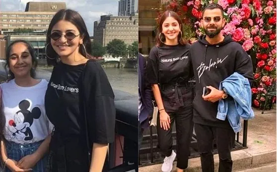World Cup: विश्‍व कप से बाहर होने के बाद ब्रिटेन की सड़कों पर ऐसे नजर आए विराट-अनुष्का‍