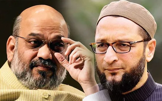ओवैसी ने अमित शाह पर किया पलटवार, कहा-गृहमंत्री ने मुझे उंगली उठाकर दी धमकी