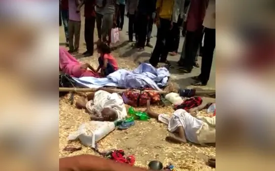 कांवरियों को लेकर जा रहा वाहन पलटा, 3 की मौत, दर्जनों घायल