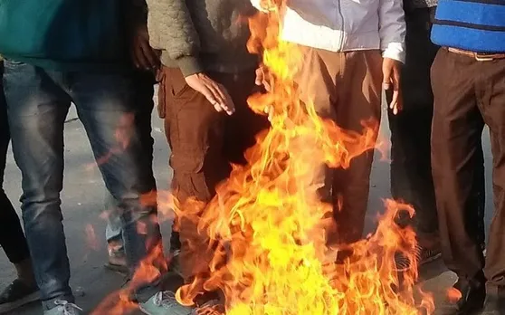 प्रियंका गांधी को हिरासत में लेने के विरोध में हिमाचल कांग्रेस ने सीएम योगी का पुतला फूंका
