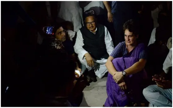 चुनार के किले में प्रियंका गांधी वाड्रा ने पुलिस हिरासत में रात गुजारी, सोनभद्र जाने की जिद पर अड़ीं, जानें 10 बड़ी बातें