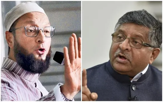 ट्रिपल तलाक बिल पर असदुद्दीन ओवैसी को रविशंकर प्रसाद ने ऐसे घेरा, की बोलती बंद