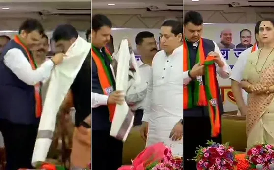 महाराष्‍ट्र में कांग्रेस और एनसीपी को जोर का झटका, कई नेताओं ने थामा बीजेपी का दामन