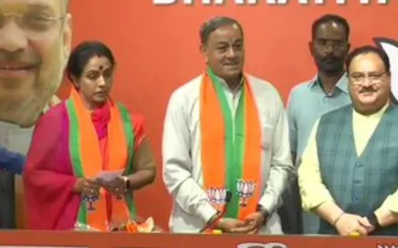 UP में कांग्रेस को लगा बड़ा झटका, संजय सिंह और उनकी पत्नी अमिता सिंह ने थामा बीजेपी का दामन