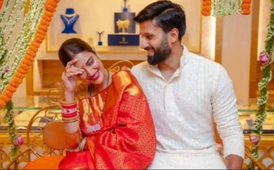 PHOTO: नुसरत जहां ने मनाई पहली हरियाली तीज, पति को कहा- थैंक्यू हबी..