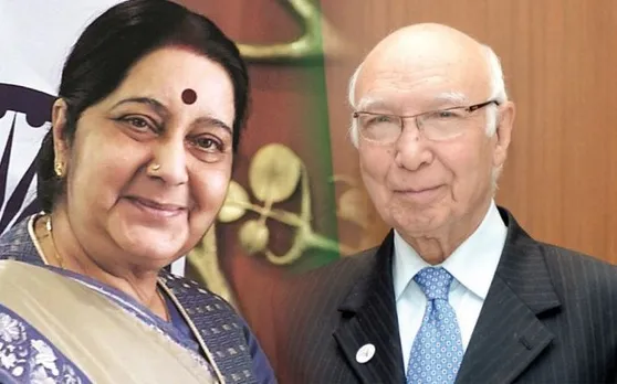 पाकिस्‍तान के विदेश मंत्री को जब सुषमा स्वराज ने लगाई थी लताड़
