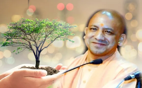 सीएम योगी ने पौधरोपण अभियान की शुरुआत की, पूरे प्रदेश में लगेंगे 22 करोड़ पौधे