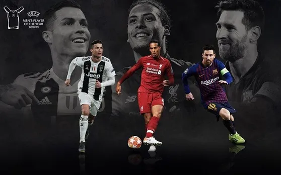 कौन बनेगा UEFA प्लेयर ऑफ द ईयर, मेसी, रोनाल्डो और वान डिजिक नामांकित