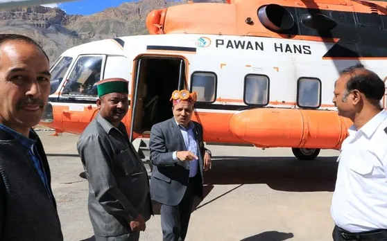 लाहुल में बर्फबारी: दो दिन बाद कृषि मंत्री रामलाल मारकंडे को किया गया एयरलिफ्ट