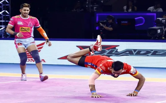 PKL 7: यूपी योद्धा ने जयपुर पिंक पैंथर्स को 31-24 से हराया, 31 अंकों के साथ अभी भी टॉप पर बच्चन की टीम
