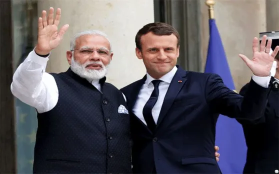 PM Modi in Paris: फ्रांस पहुंचे पीएम मोदी ने राष्ट्रपति मैक्रों से की मुलाकात