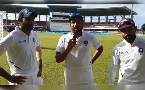 Watch Video: जब रोहित शर्मा ने सवालों के बाउंसर्स से बुमराह-रहाणे को छकाया, देखें इंटरव्यू