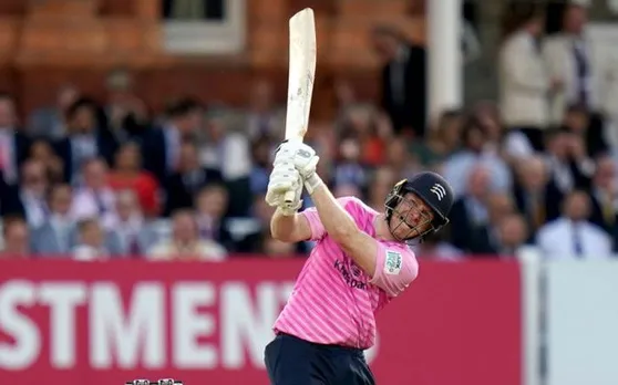 T20 Blast में इयोन मोर्गन ने खेली जबरदस्त पारी, 29 गेंदों में जड़े 83 रन, दिलाई रिकॉर्ड जीत