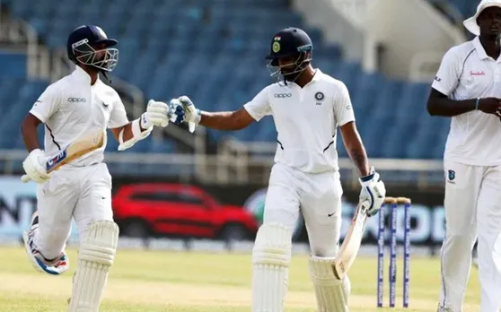 IND vs WI: रहाणे-विहारी की पारी से क्लीन स्वीप के करीब भारत