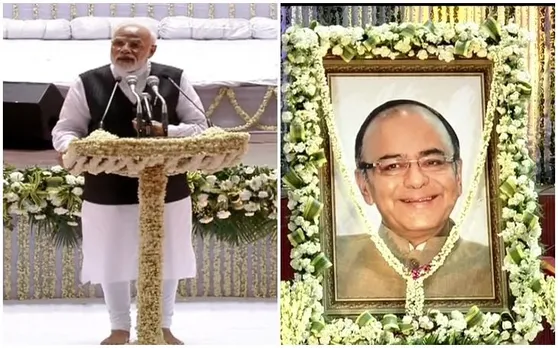 जेटली श्रद्धांजलि सभा: PM मोदी बोले- अपने अरुण का अंतिम दर्शन नहीं कर पाया, मन में इसका बोझ हमेशा बना रहेगा