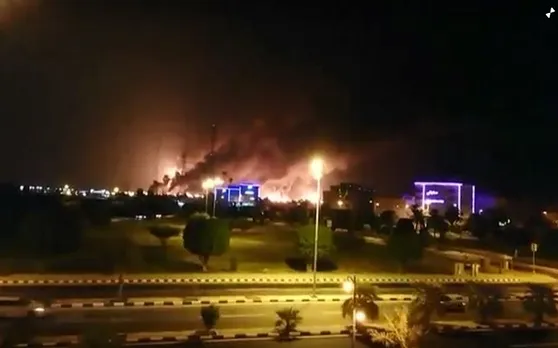सऊदी तेल कंपनी अरामको के तेल कुंए पर ड्रोन हमला, शक इराक पर